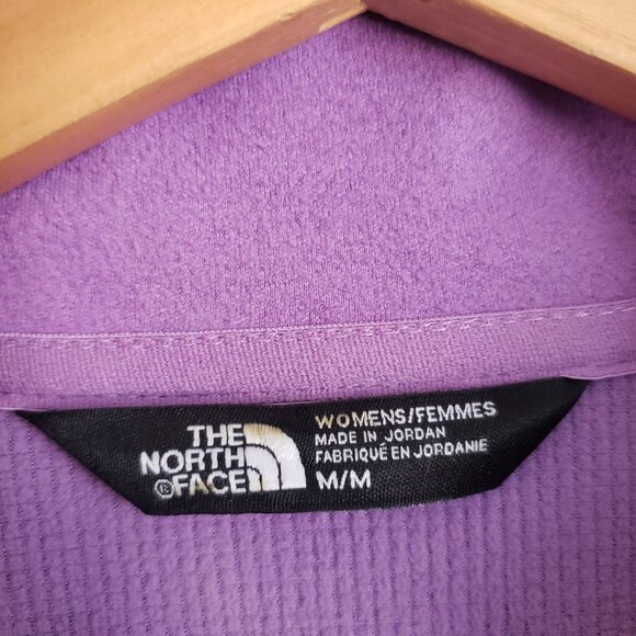 The North Face Canyonwall Softshell Jacket Heather Grey/Lilac Women's M Windwall - Picture 2 of 12
